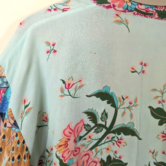 Spell Lotus half-kimono wrap top M - Picture 3 of 4